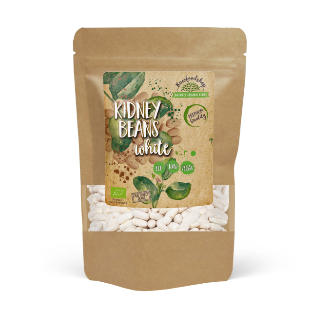 Bønner Hvite Medium ØKO 500g
