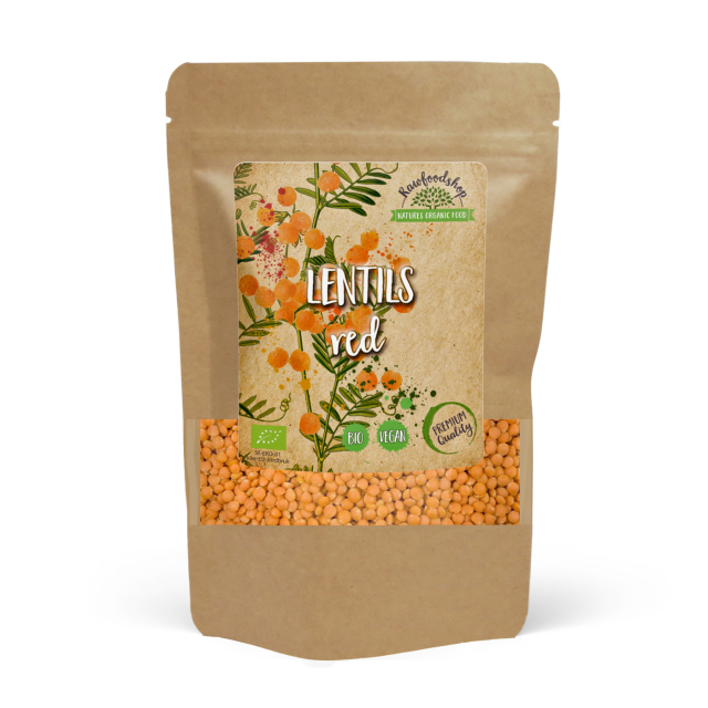 Linser Røde ØKO 1kg