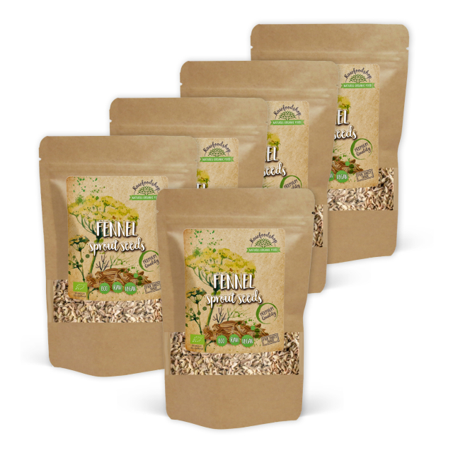 Spirefrø Fennikel ØKO 50g x 5 pakker