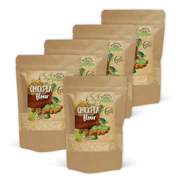 Kikertmel ØKO 500g x 5 pakker