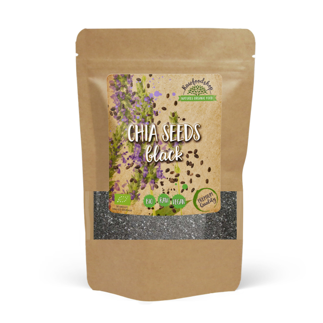 Chiafrø Svarte ØKO 1kg