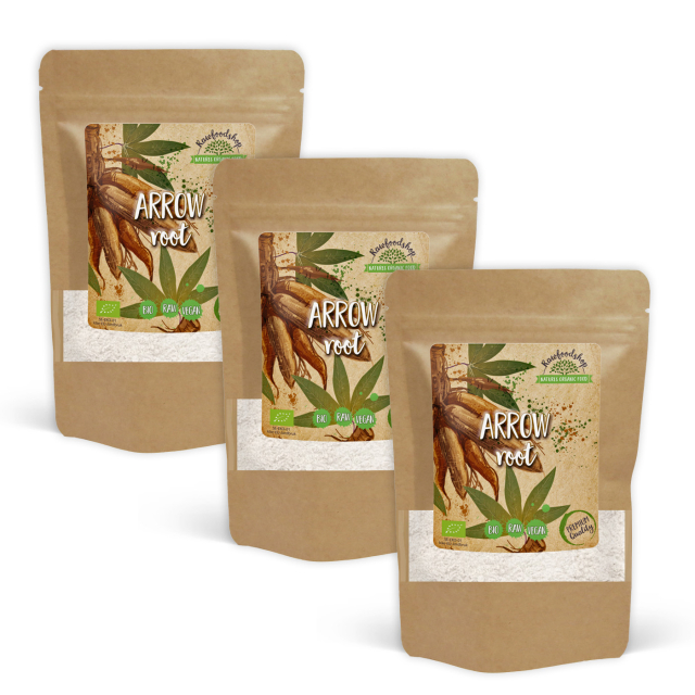 Arrowrot pulver ØKO 50g x 3 pakker