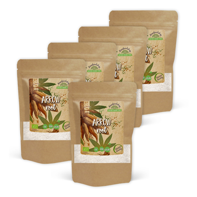 Arrowrot pulver ØKO 50g x 5 pakker