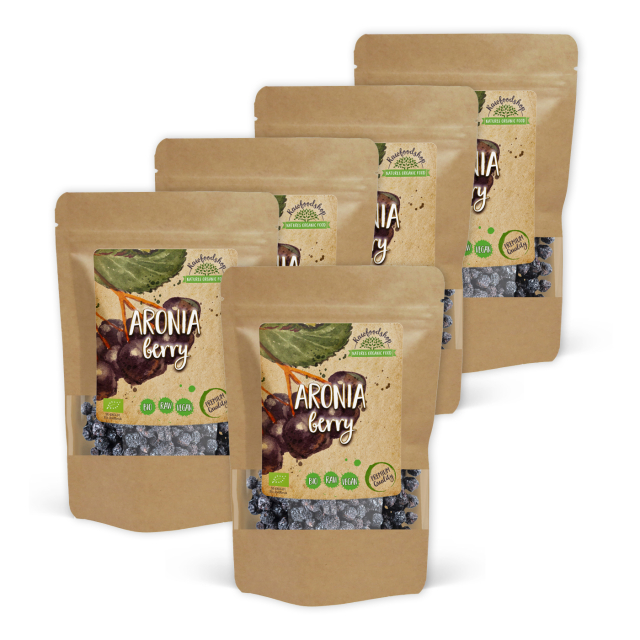 Aroniabær ØKO 100g x 5 pakker