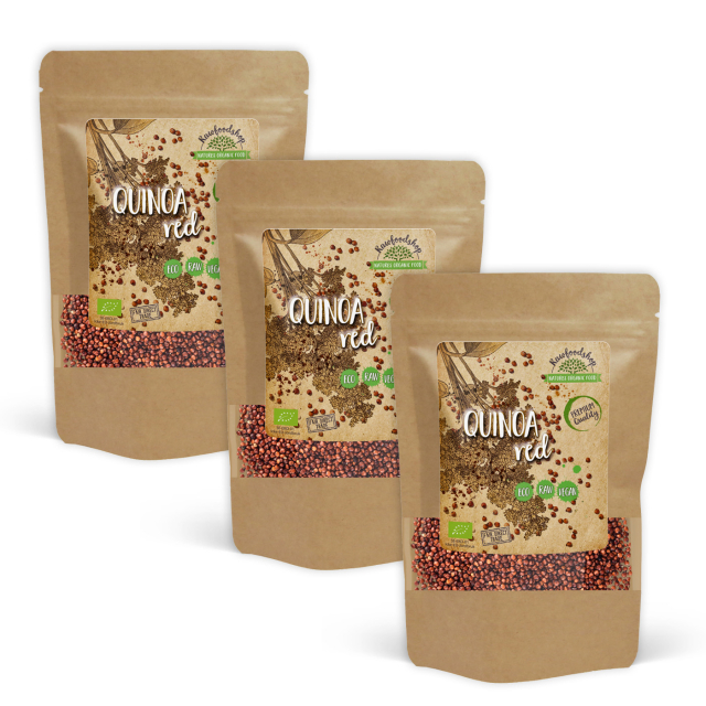Quinoa Rød ØKO 500g x 3 pakker