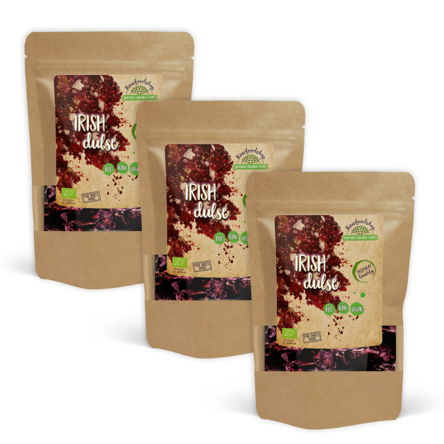Dulse Alge ØKO 125g x 3 pakker