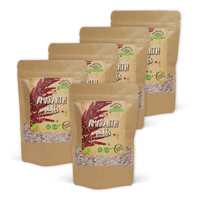 Amaranth Puffet ØKO 200g x 5 pakker