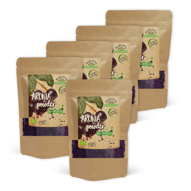 Aronia Pulver ØKO 250g x 5 pakker