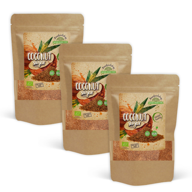 Kokossukker ØKO 500g x 3 pakker