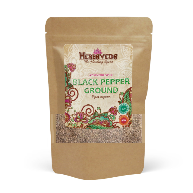 Sort pepper Malt ØKO 50g