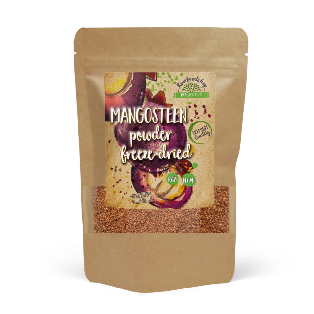 Mangostanpulver Frysetørket 125g