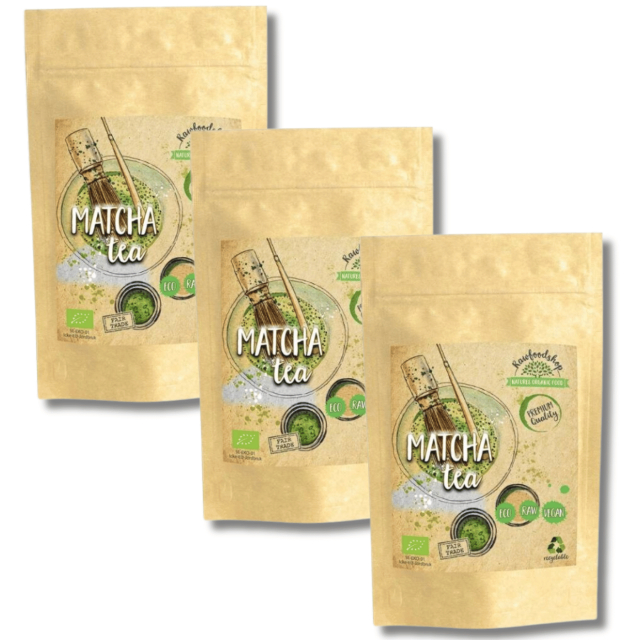 Matcha Te ØKO 125g x 3 pakker