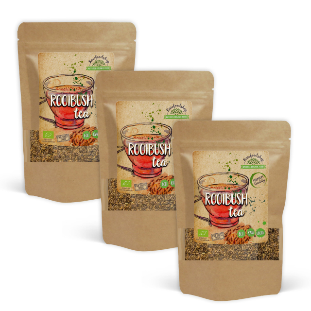 Rooibush Te ØKO 100g x 3 pakker