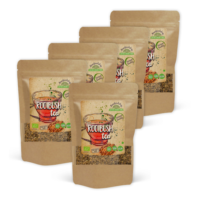 Rooibush Te ØKO 100g x 5 pakker
