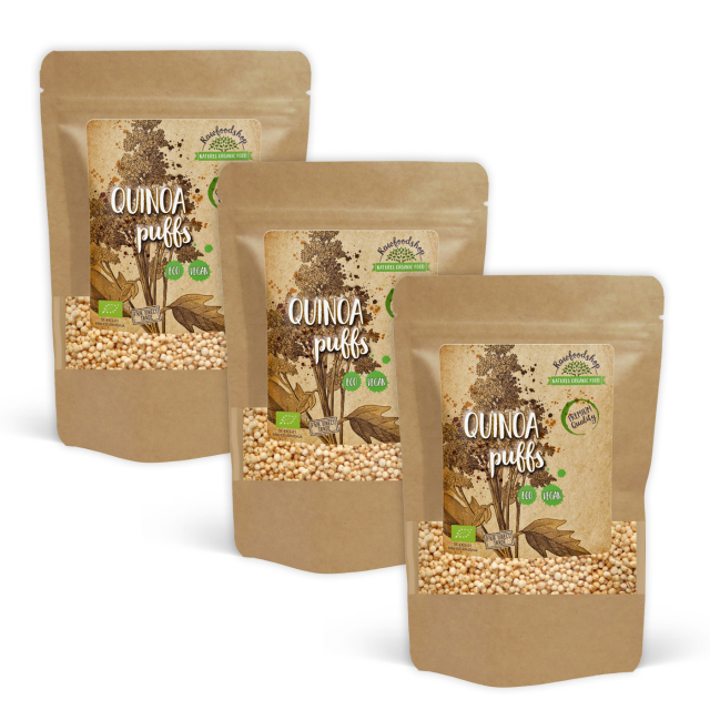 Quinoa puffer ØKO 200g x 3 pakker