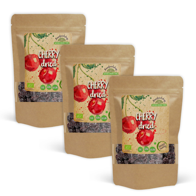 Kirsebær ØKO 250g x 3 pakker