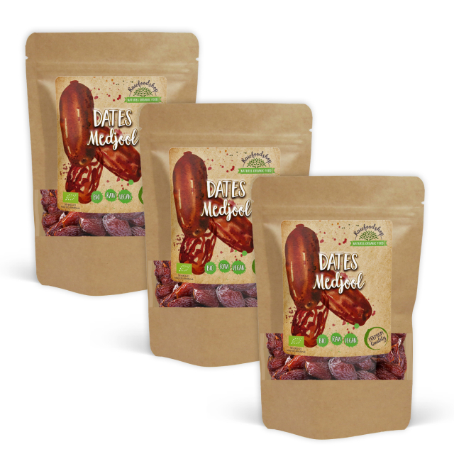 Dadler Medjool ØKO 500g x 3 pakker