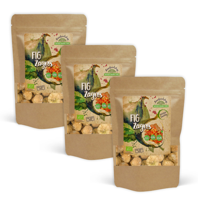 Fiken Zagros ØKO 500g x 3 pakker