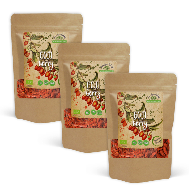Gojibær ØKO 1kg x 3 pakker