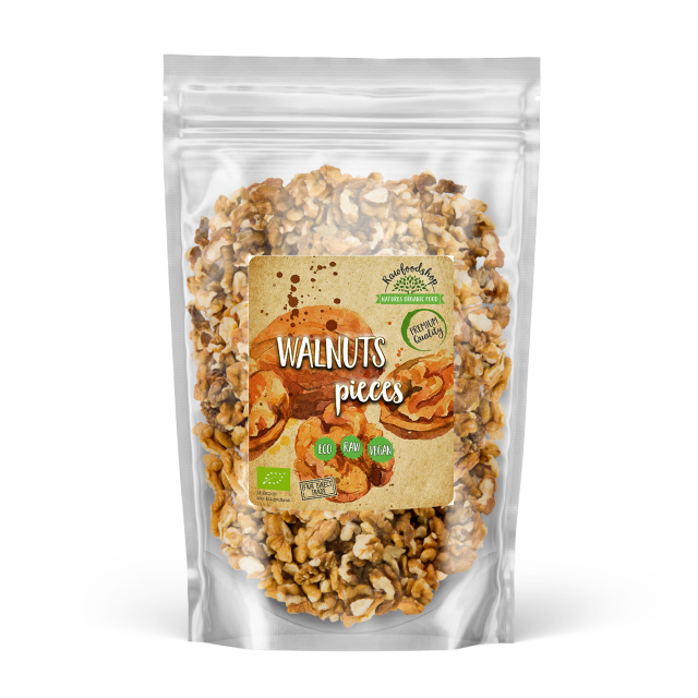 Valnøtter i stykker RAW ØKO 250g