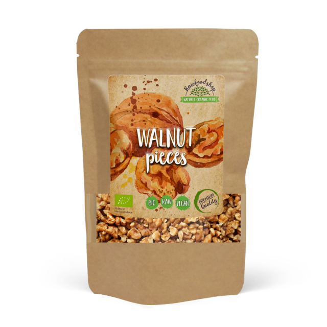Valnøtter i stykker RAW ØKO 250g