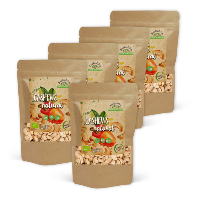 Cashewnøtter Premium RAW ØKO 200g x 5 pakker