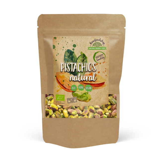 Pistasjnøtter Premium RAW ØKO 500g