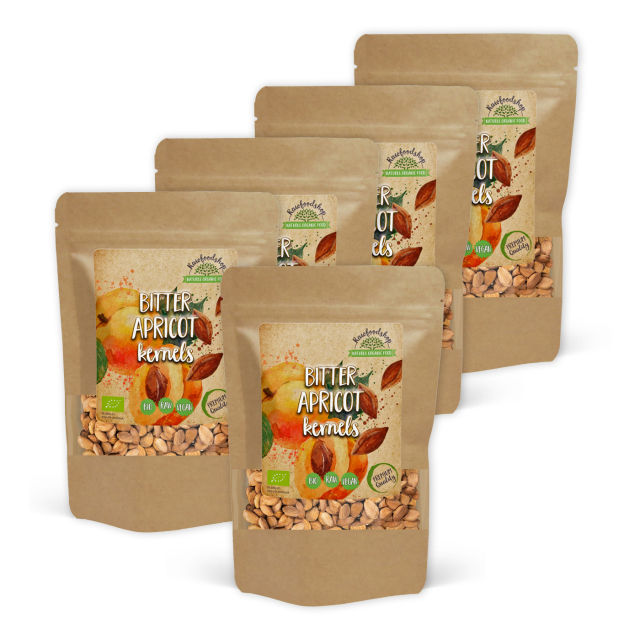 Aprikoskjerner Bitter ØKO 500g x 5 pakker