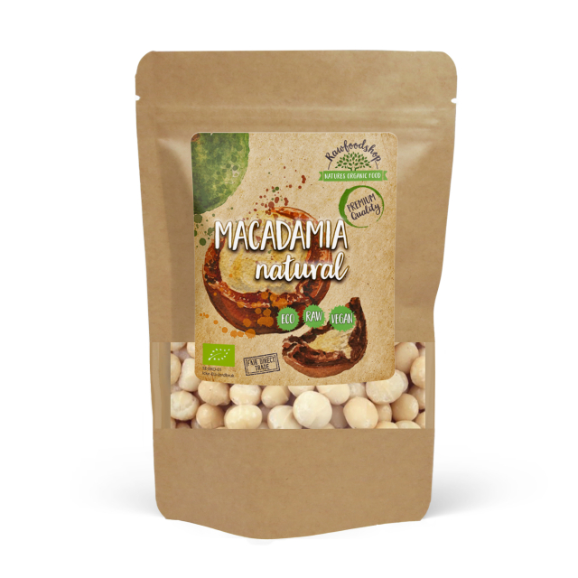 Macadamianøtter Premium RAW ØKO 500g