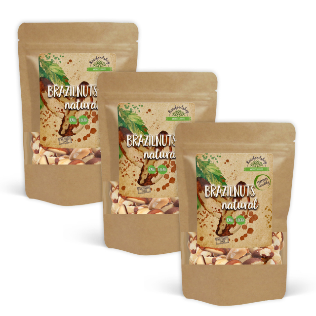 Paranötter Premium RAW EKO 500g x 3 pakker