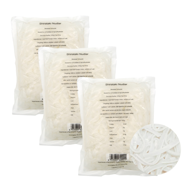 Shirataki Fettucini 200g x 24 pakker