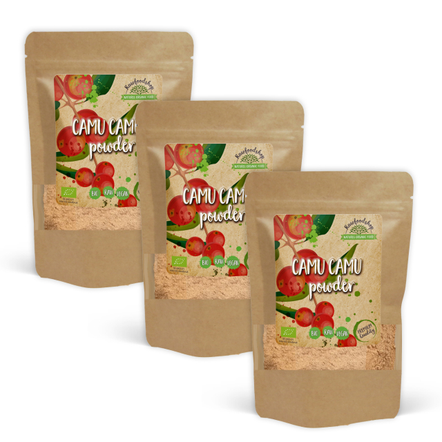 Camu Camu Pulver ØKO 125g x 3 pakker