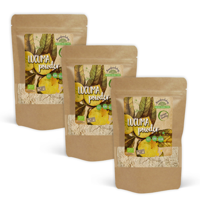 Lucuma-pulver ØKO 125g x 3 pakker