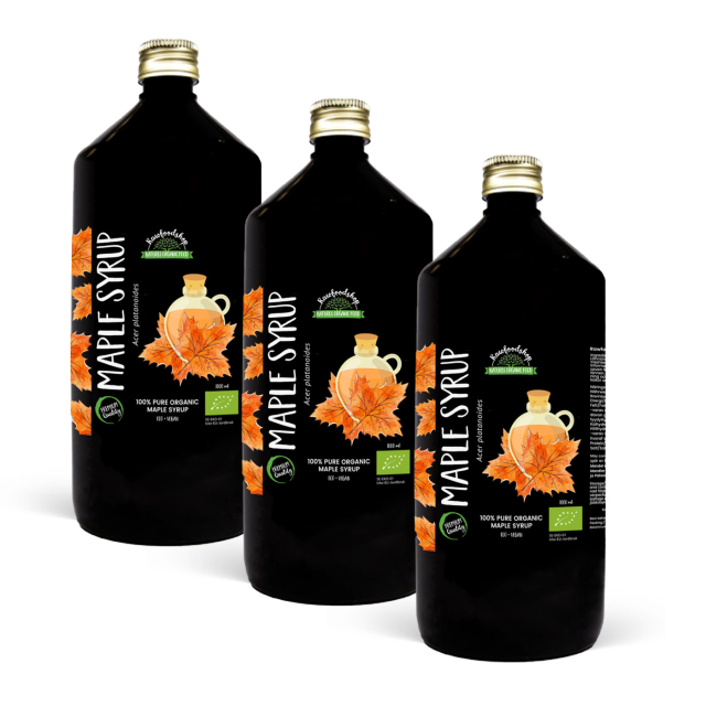 Lønnesirup ØKO 1L x 3 flasker