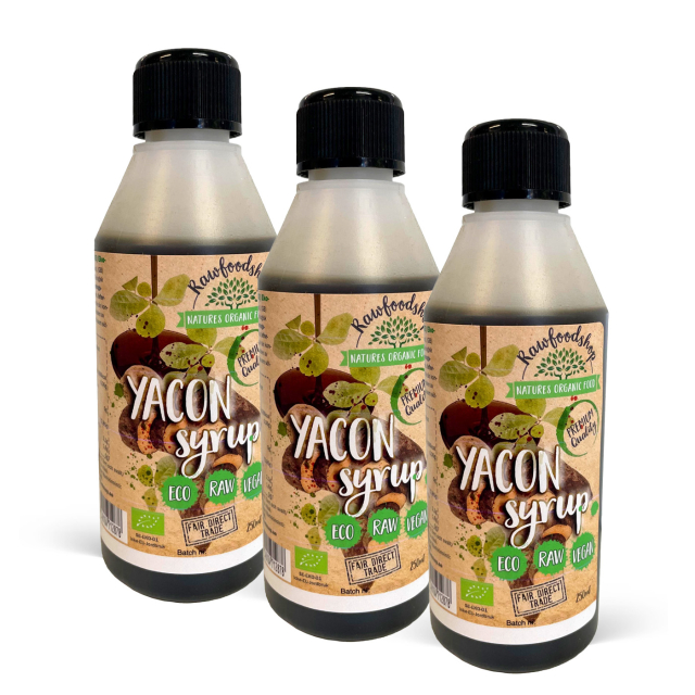 Yaconsirup ØKO 250 ml x 3 flasker