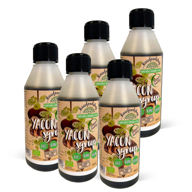 Yaconsirup ØKO 250 ml x 5 flasker