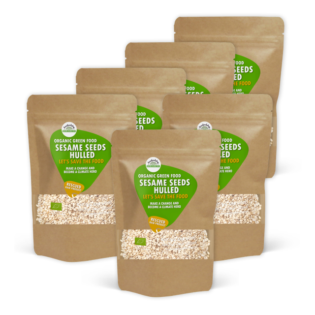 Sesamfrø skrelt ØKO 1kg x 6 pakker