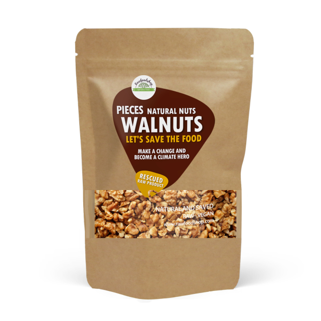 Valnøtter i biter RAW 750g