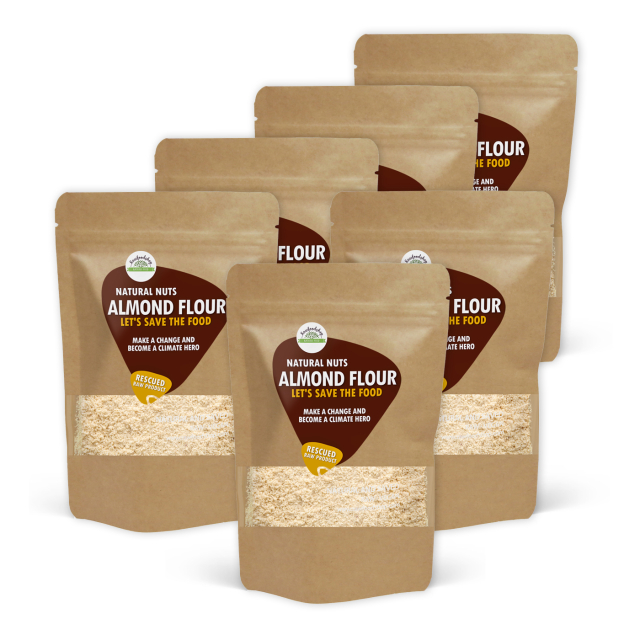 Mandelmel RAW 1kg x 6 pakker