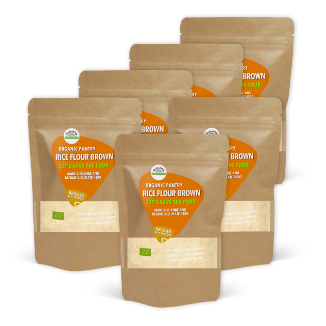 Risemel Brunt ØKO 1kg x 6 pakker