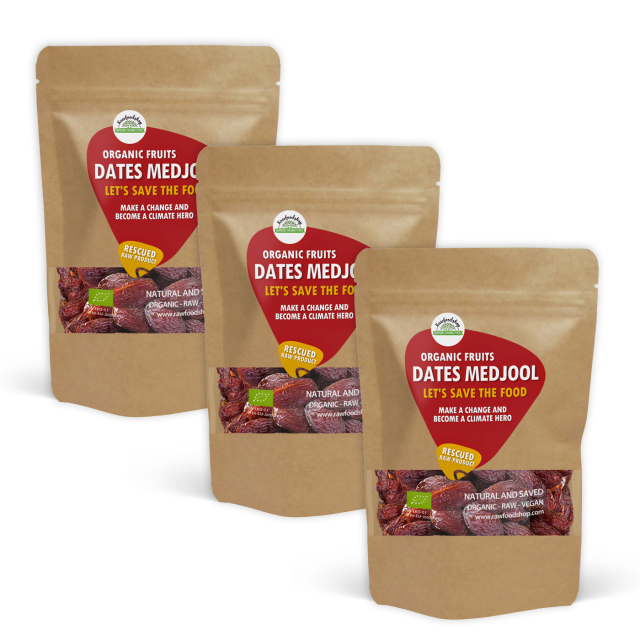 Dadler Medjool ØKO 1kg x 3 pakker
