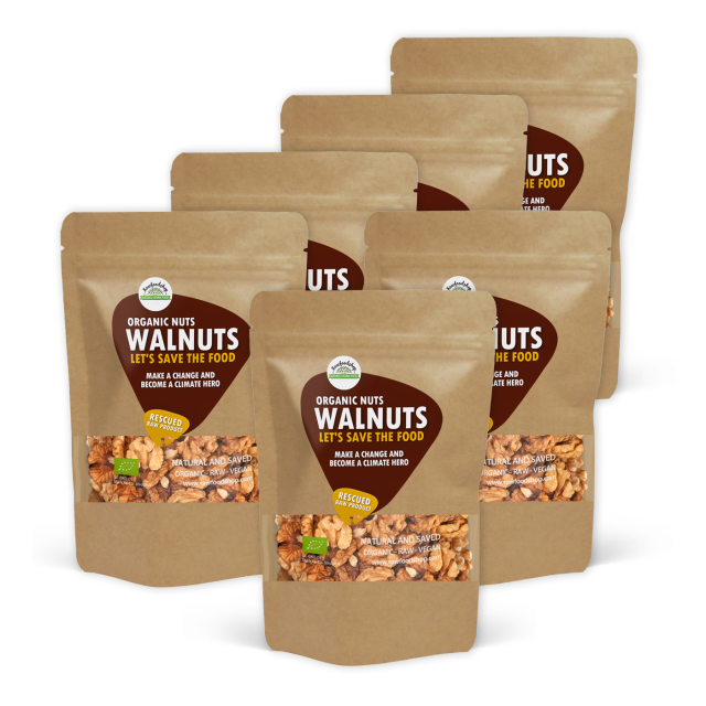 Valnøtter RAW ØKO 750g x 6 pakker