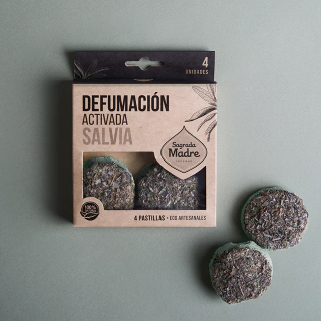 Røkelsespucker Salvie 4stk