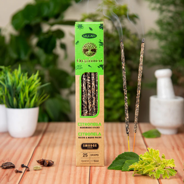 Citronella Røykelsepinner Organico