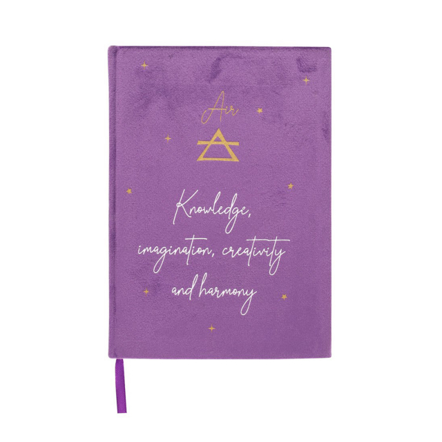 Notisbok Element Luft A5