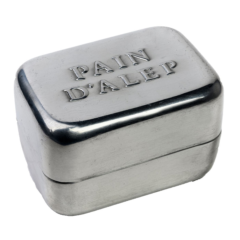 Såpebeholder Aluminium 10x7x6cm