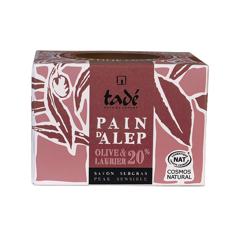 Aleppotvål 20% Lagerbärsolja ØKO 190g