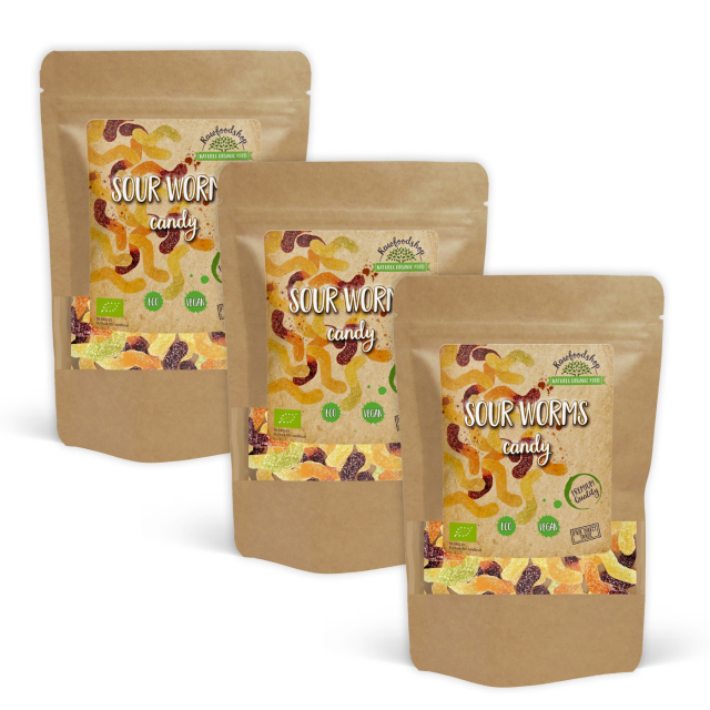 Sure Ormer Godteri ØKO 100g x 3 pakker